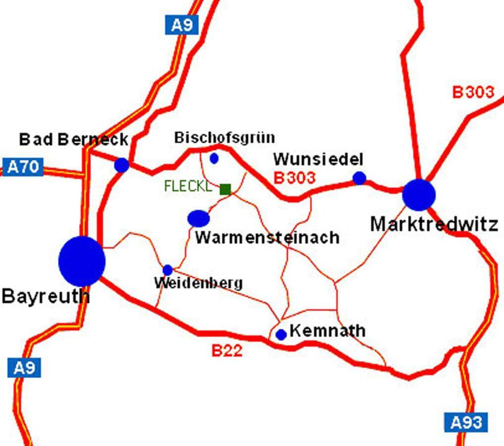 Ferienwohnungen Hottenroth Warmensteinach Exterior foto